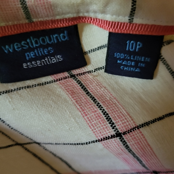 West End women's Chinese collar blouse - Picture 5 of 5